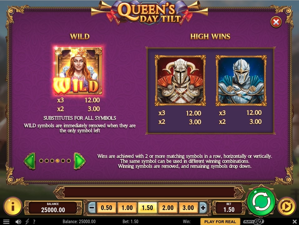 Queens Day Tilt Slot Game Wild